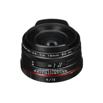 Pentax HD DA 15mm F4 ED AL Lens